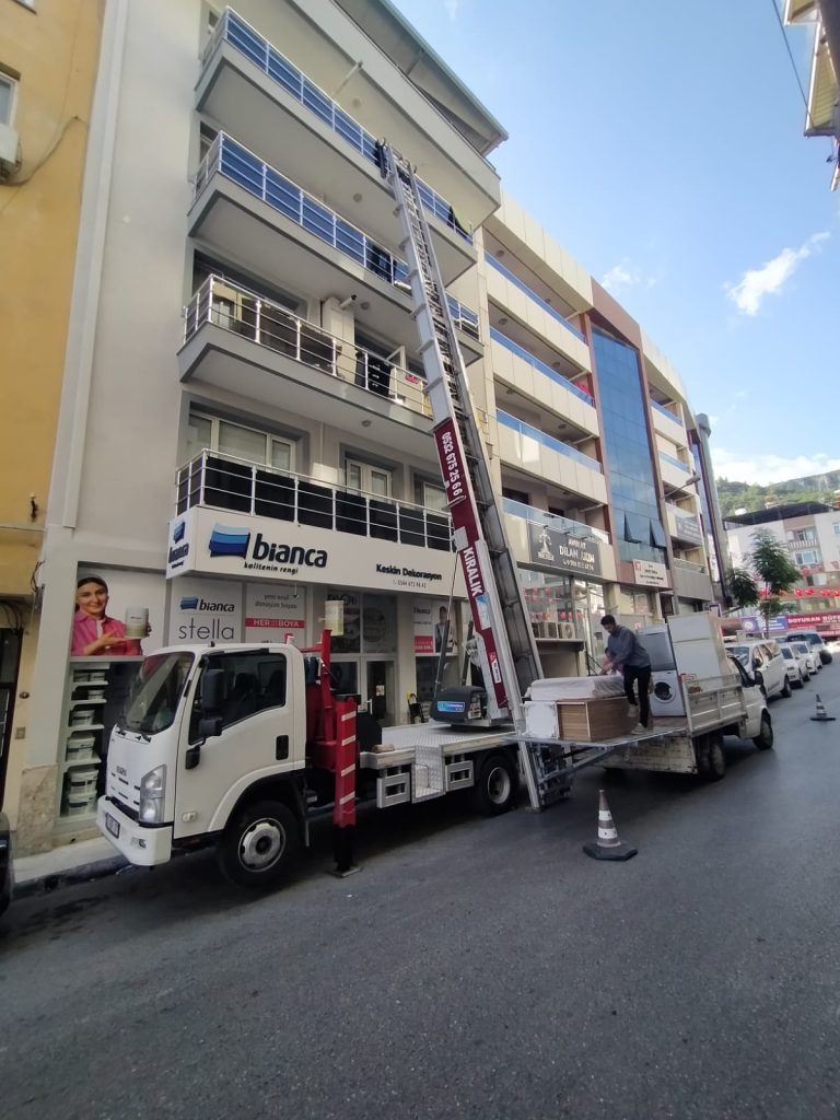 ulucak evden eve asansör kiralama